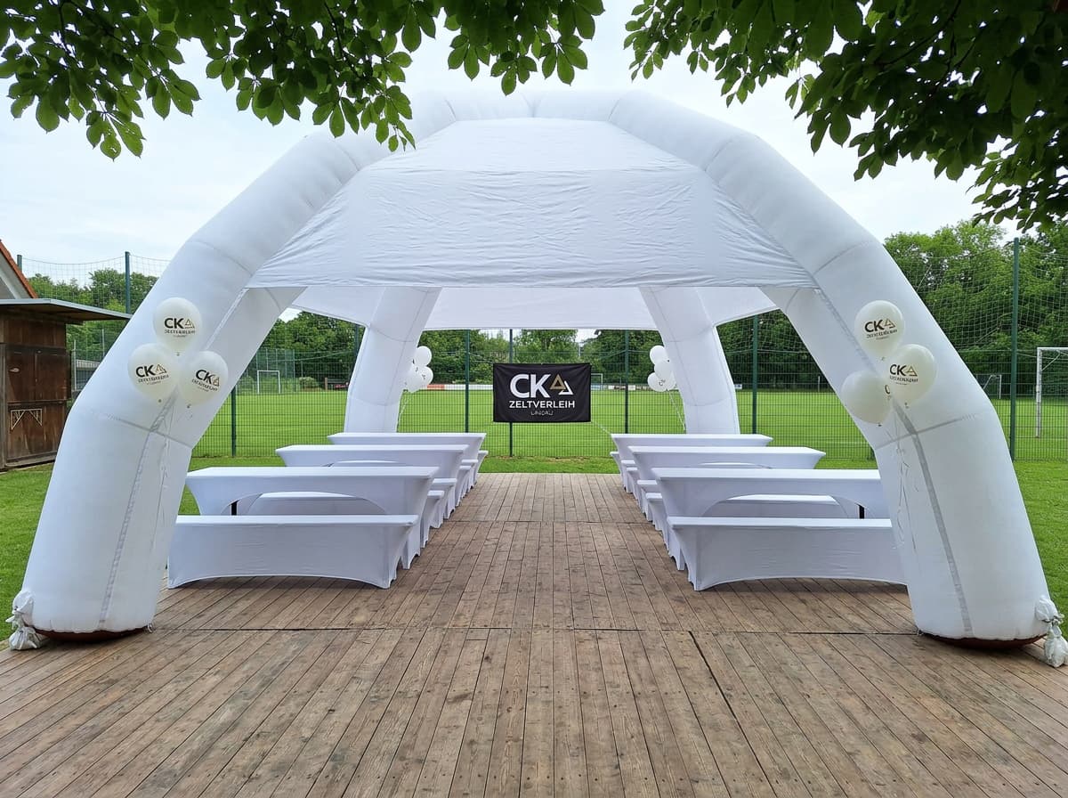 Luftzelt 6x6 – Bild 1