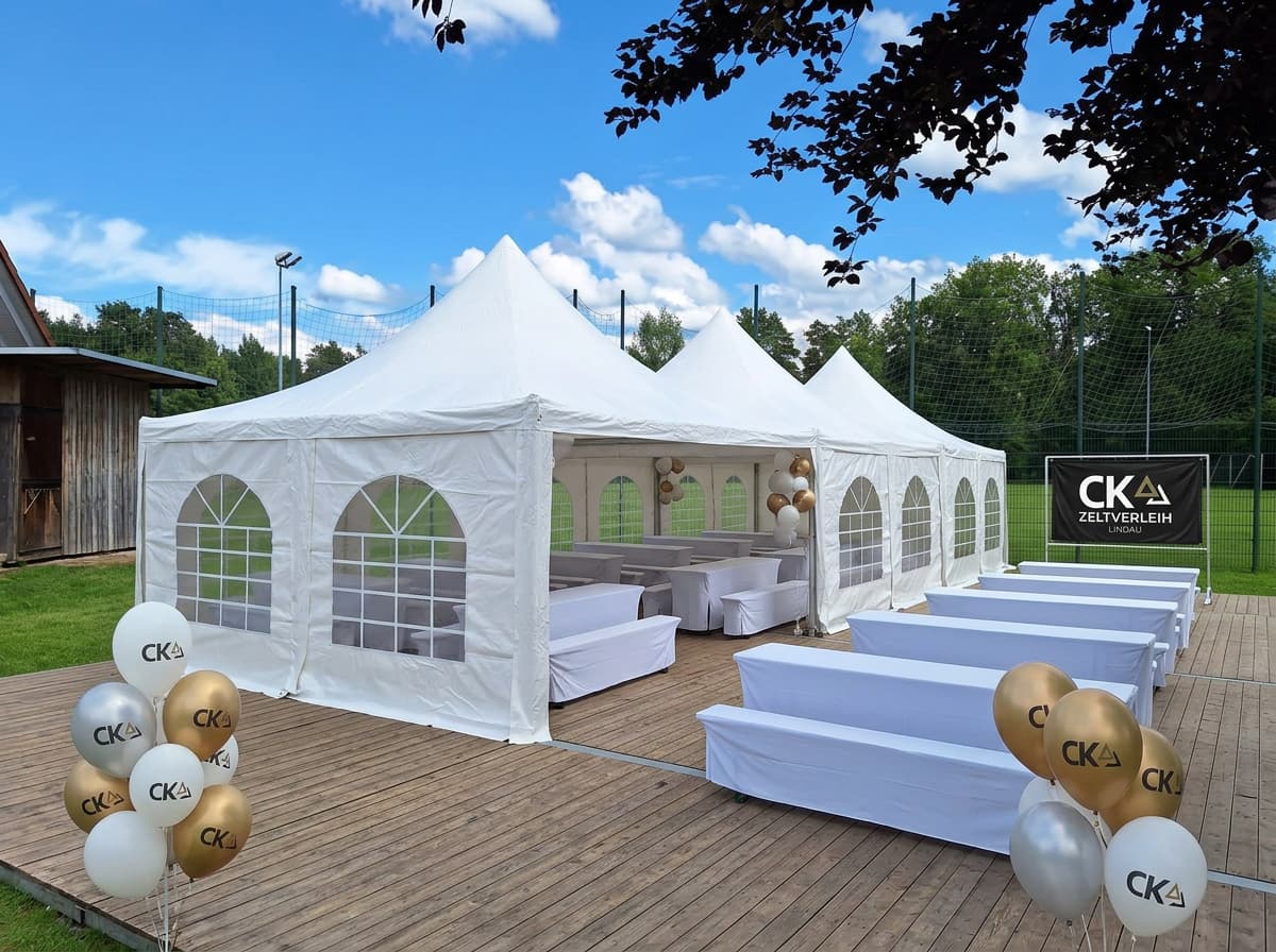 Pagodenzelt 5x15 – Bild 2