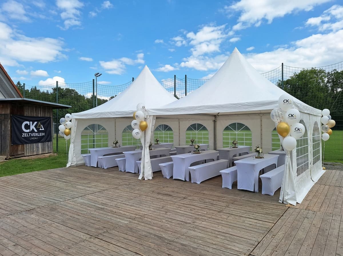 Pagodenzelt 5x10 – Bild 2