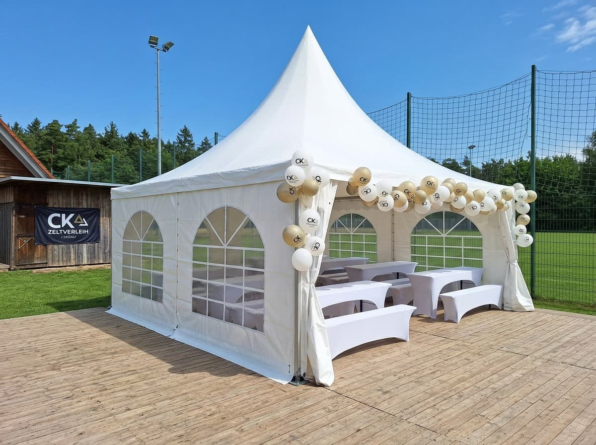 Pagodenzelt 5x5 – Bild 1